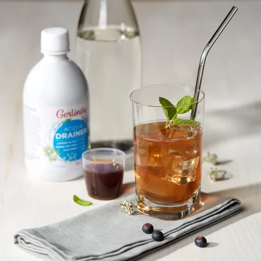 Acqua Drainer - Boisson Drainante Riche en Actifs Végétaux - Goût Cassis - 500 ml - 189141 (Lot de 4) Cassis 500 ml (Lot de 4)