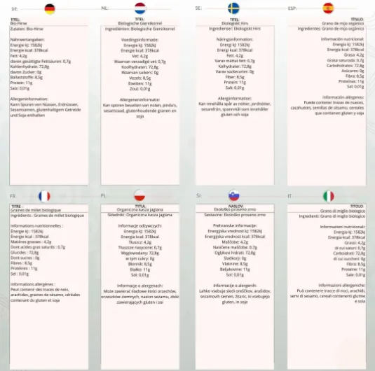 Wholefood Earth Millet bio, 2 kg - Sans OGM - Végan - Riche en fibres - Certifié biologique