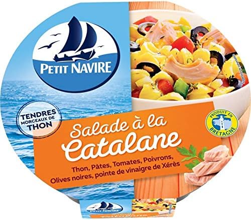 SALADE AU COEUR DE LA RÉGION CATALANE 220G, PETIT NAVIRE, LOT DE 4