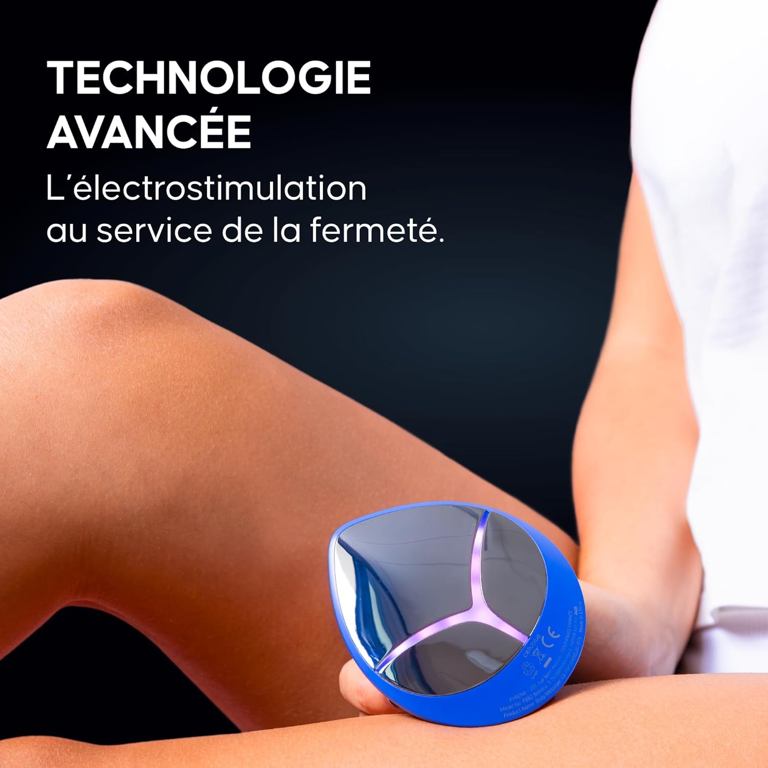 Électrostimulation EMS Raffermissant & Minceur – Appareil Raffermissant Innovant pour Affiner, Tonifier et Sculpter le Corps – Micro-Impulsions Musculaires, Remodelage Silhouette & Zones Rebelles