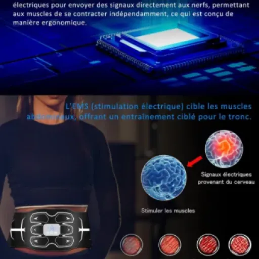 Test KANGLANKAN Electrostimulateur Musculaire : la ceinture qui fait bosser les abdos pendant que tu ne fais pas grand-chose