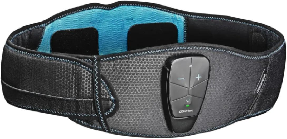 Corebelt 5.0 – Ceinture d'électrostimulation abdominale et lombaire (EMS) - 9 programmes pour obtenir un ventre plus plat et plus ferme - S-M