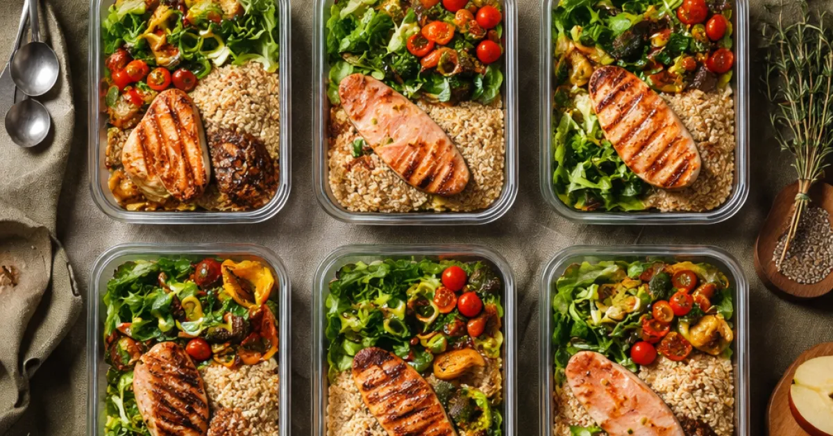 Menu semaine équilibré pour perdre du poids : le plan en 1 500 calories qui ne ressemble pas à un régime