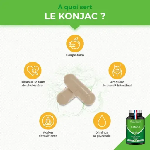 Test KONJAC PUR Nutrimea : un coupe-faim qui peut aider, mais pas pour tout le monde