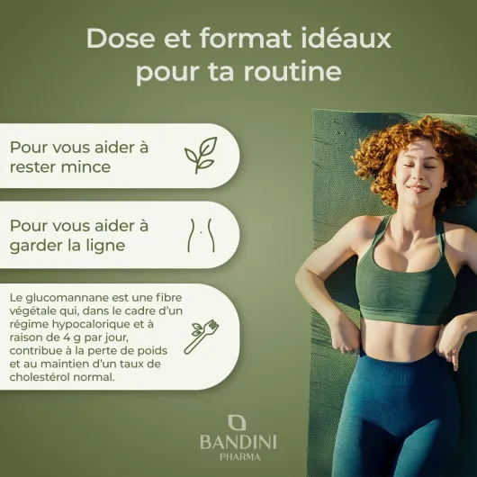 ® Glucomannane Konjac Extra Fort - 240 Gélules 4200mg par jour - Glucomannan enrichi en Chrome, Inuline et Vitamine B3 - Fibre végétale de la racine de konjac - Supplément puissant et efficace