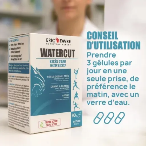 Test Draineur Minceur Water Cut Eric Favre : le draineur qui fait surtout bosser les toilettes